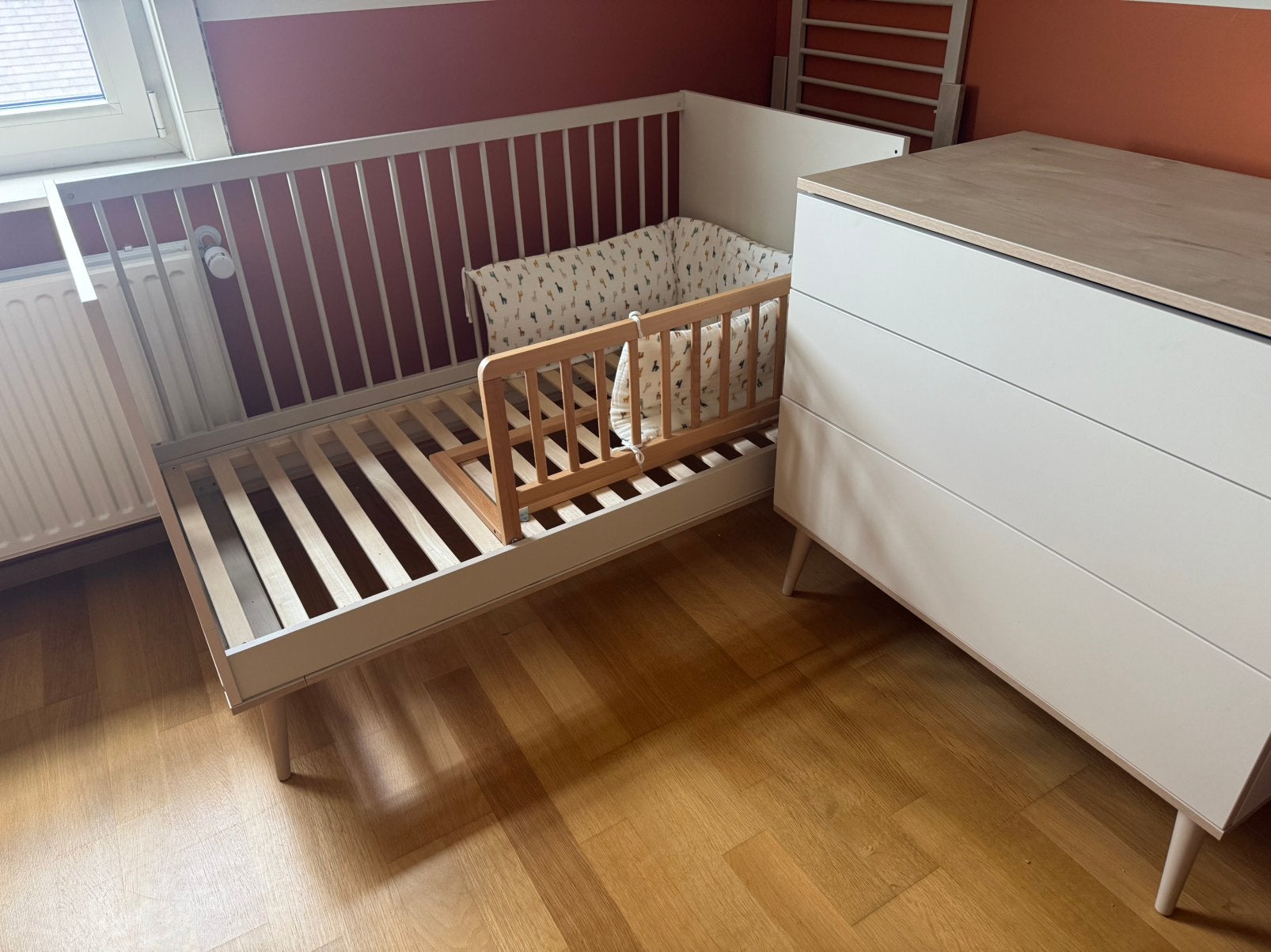 Quax clay babykamer, Kinderen en Baby's, Ophalen, Zo goed als nieuw, Matras
