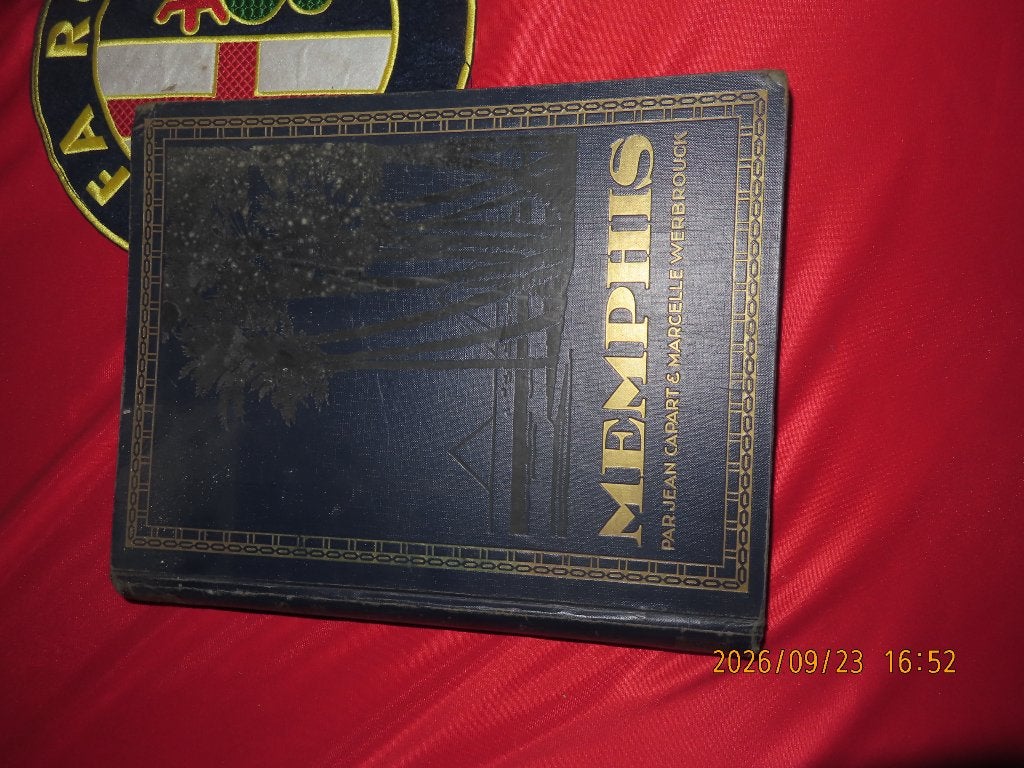 Dikke Boek Memphis 1930 verharde kaft zelden, Ophalen of Verzenden