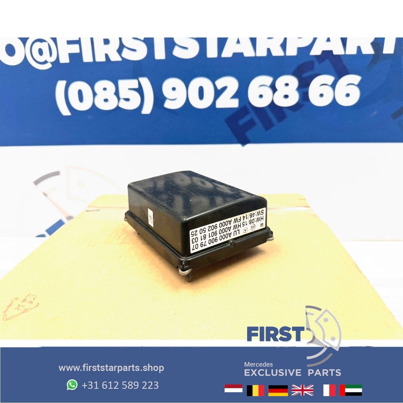 A0009007907 AMG RADARSENSOR W205 W253 W213 W166 W222 W156 W2, Gebruikt, -, Ophalen of Verzenden, -