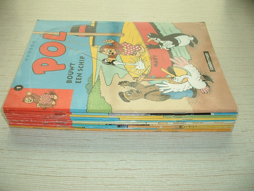 strips Pol, Pel en Pingo 1e reeks, Livres, BD, Plusieurs BD, Enlèvement ou Envoi