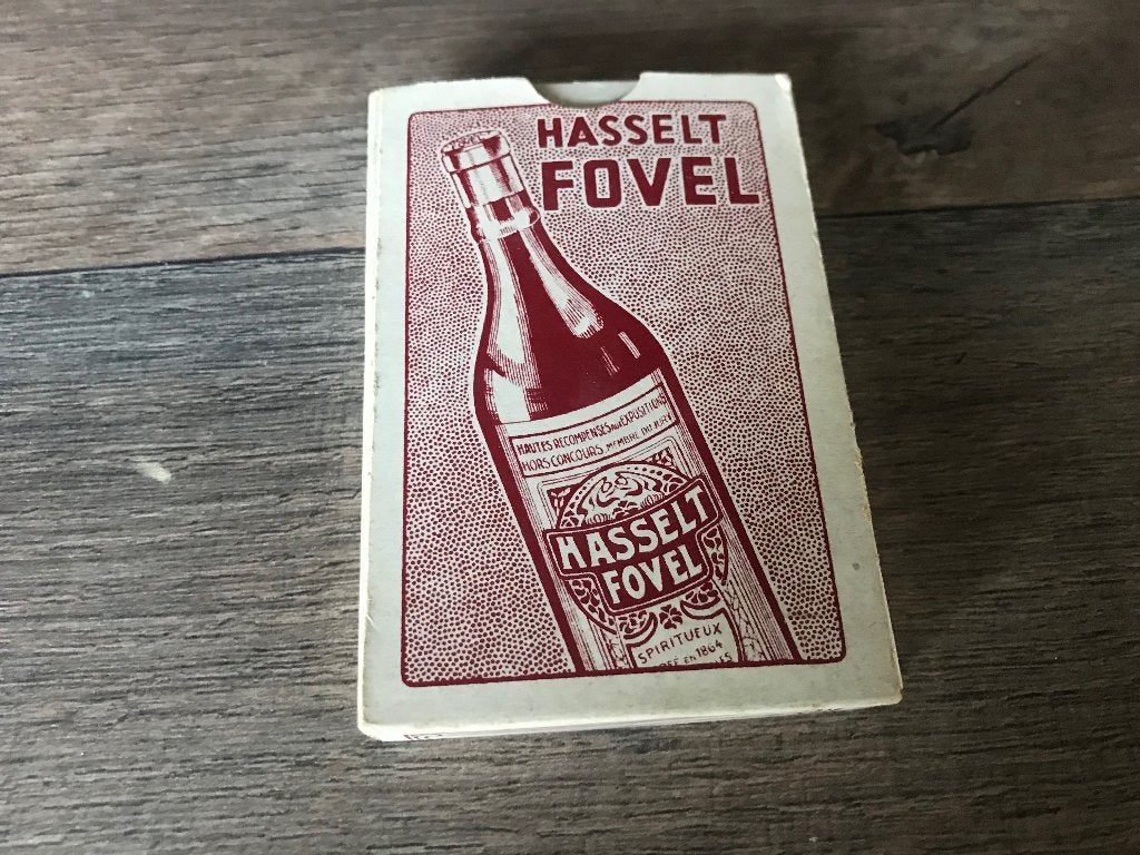 Boek speelkaarten forel hasselt, Ophalen of Verzenden, Nieuw, Speelkaart(en)