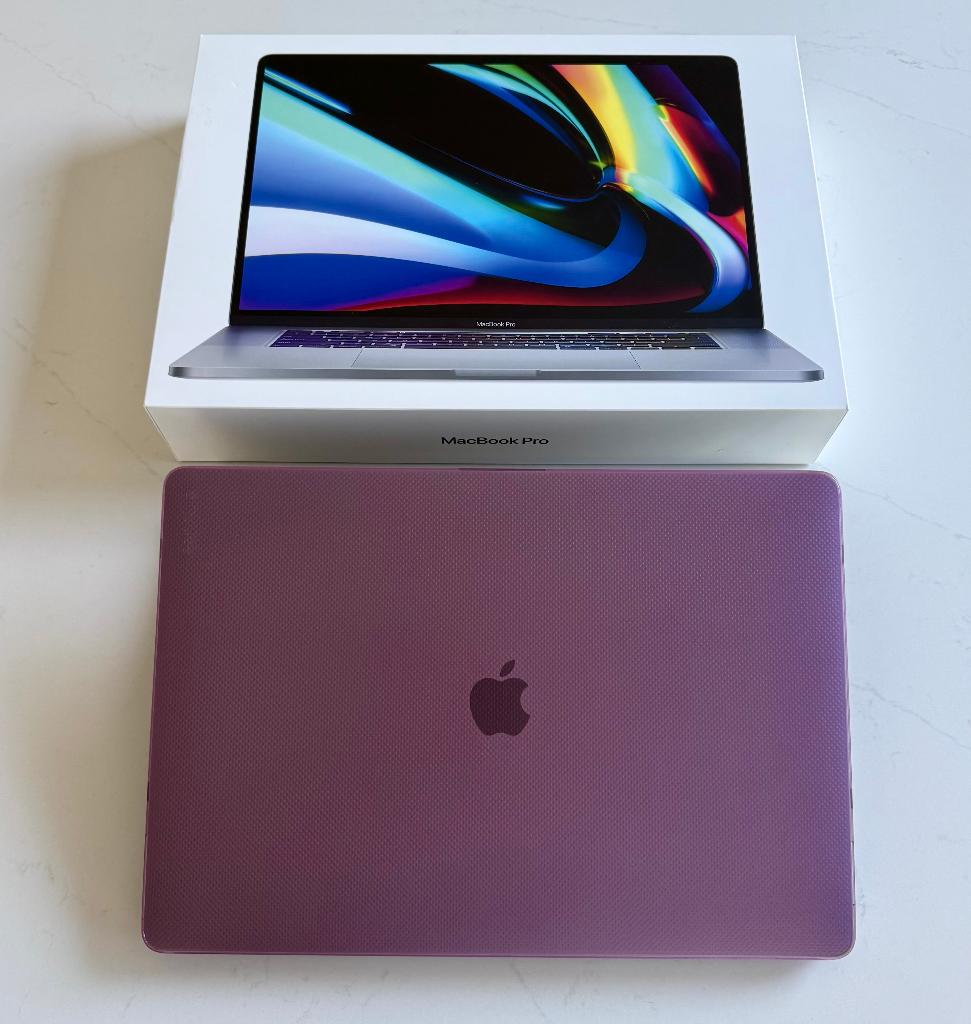 MacBook Pro (16-inch, 2019), Computers en Software, Apple Macbooks, MacBook Pro, 16 inch, 2 tot 3 Ghz, 1 TB of meer, 4 GB, Azerty