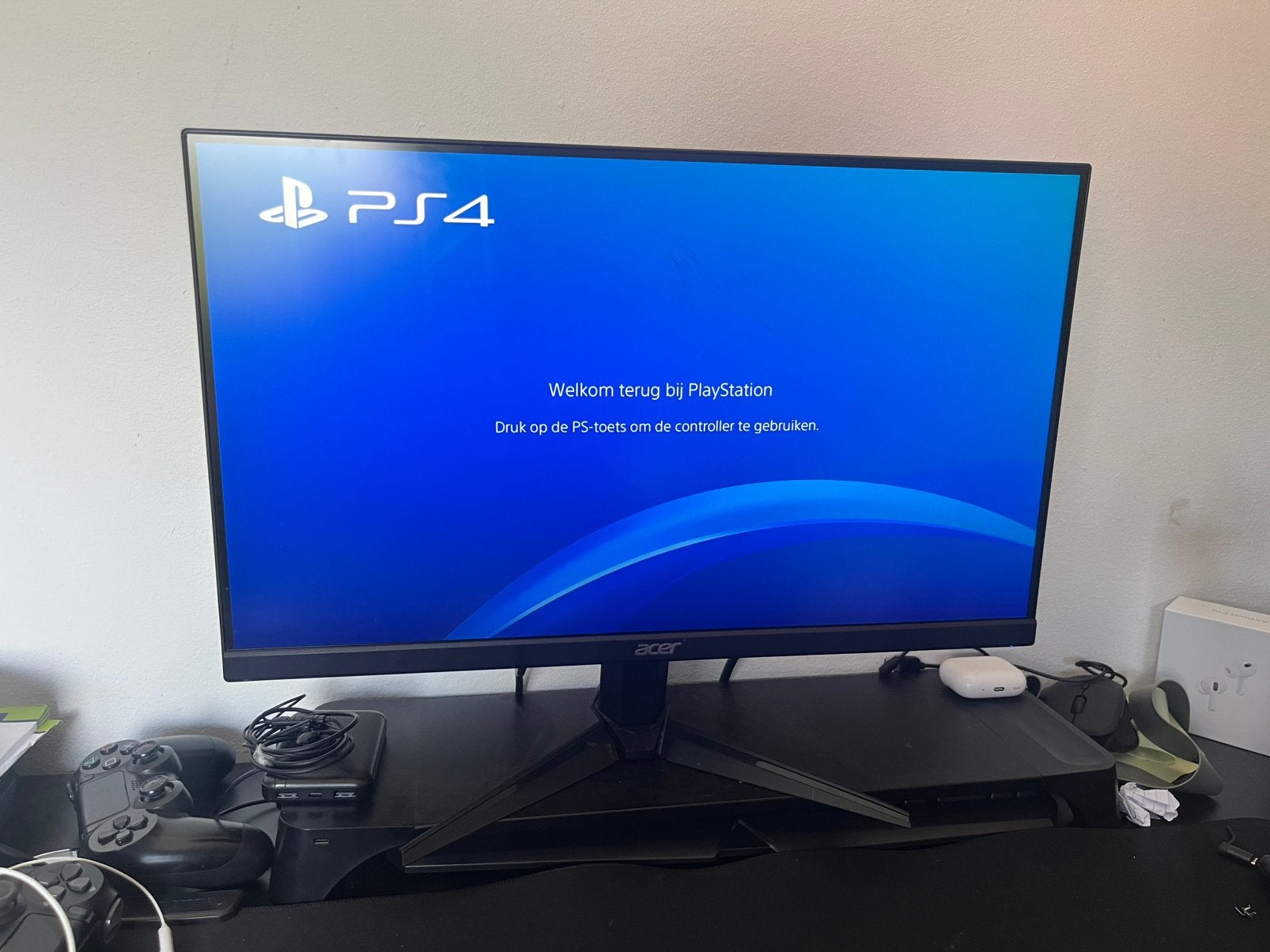 Acer Nitro QG1 Gaming Monitor (22 inch) - Full HD & 1ms, Ophalen of Verzenden, Zo goed als nieuw, HD, Gaming