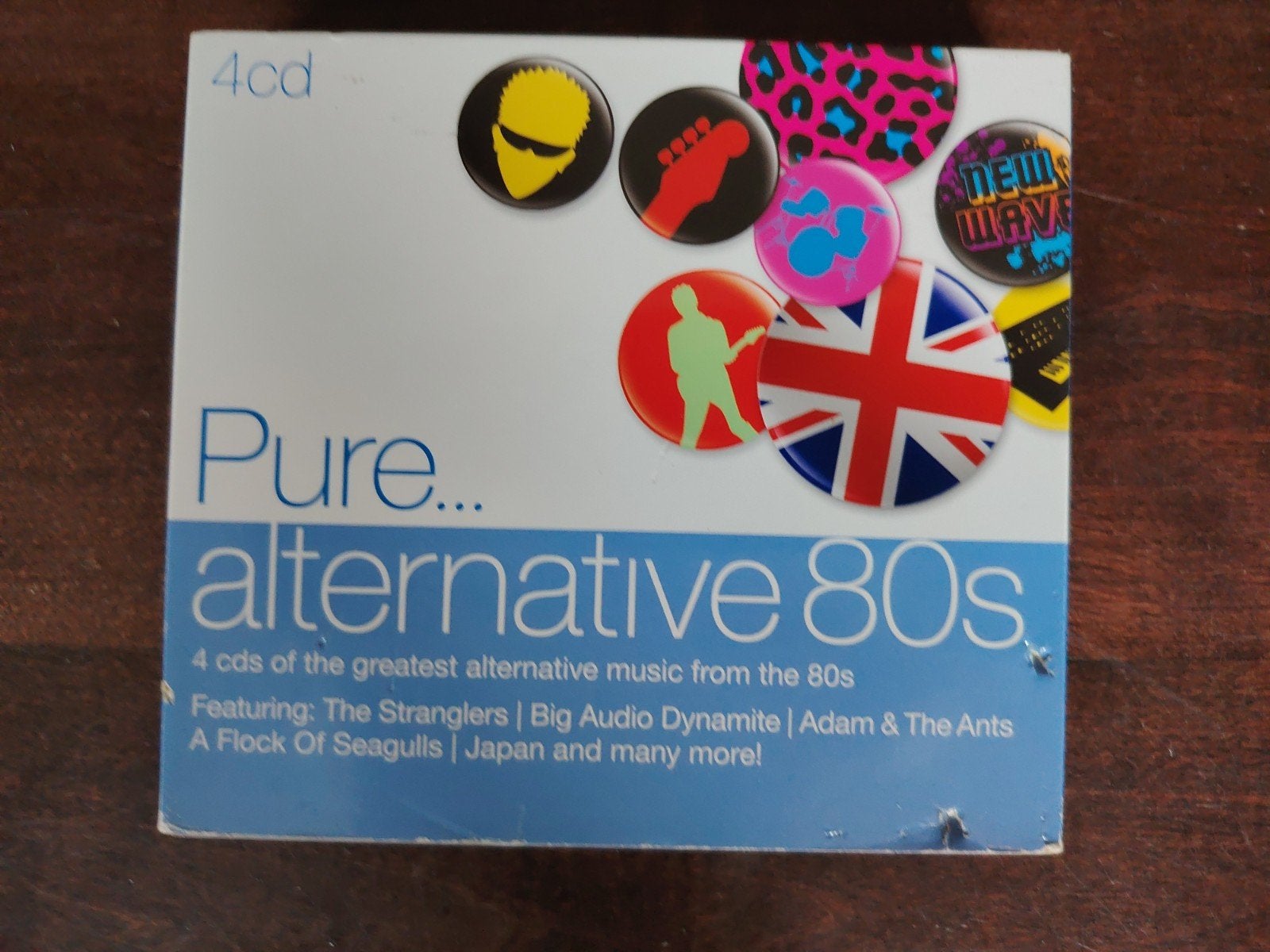 4 CD : PUR... ALTERNATIVE DES ANNÉES 80, CD & DVD, Enlèvement ou Envoi