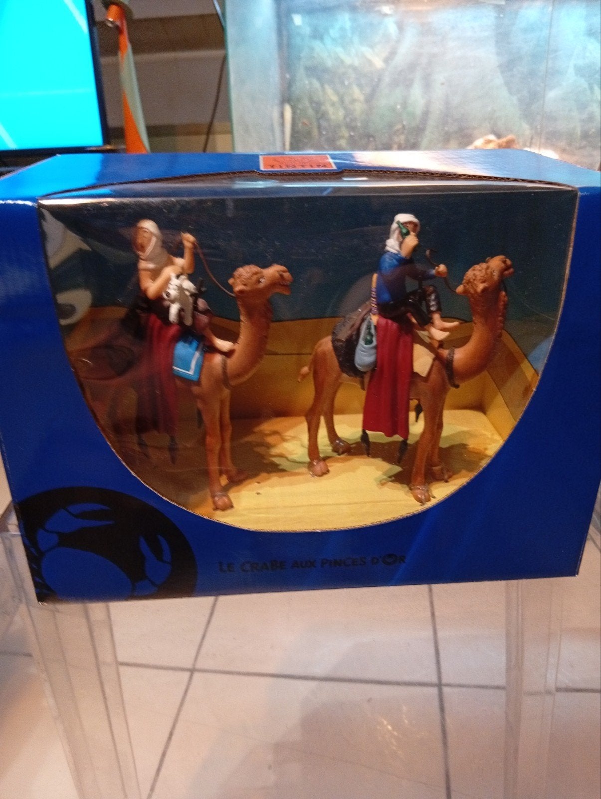 Diorama Tintin...comme neuf.., Collections, Enlèvement ou Envoi, Comme neuf