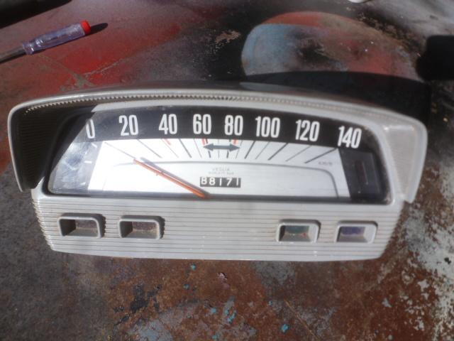FIAT/SEAT 850: snelheidsmeter + meter: Veglia, Auto-onderdelen, Dashboard en Schakelaars, Fiat, Ophalen of Verzenden
