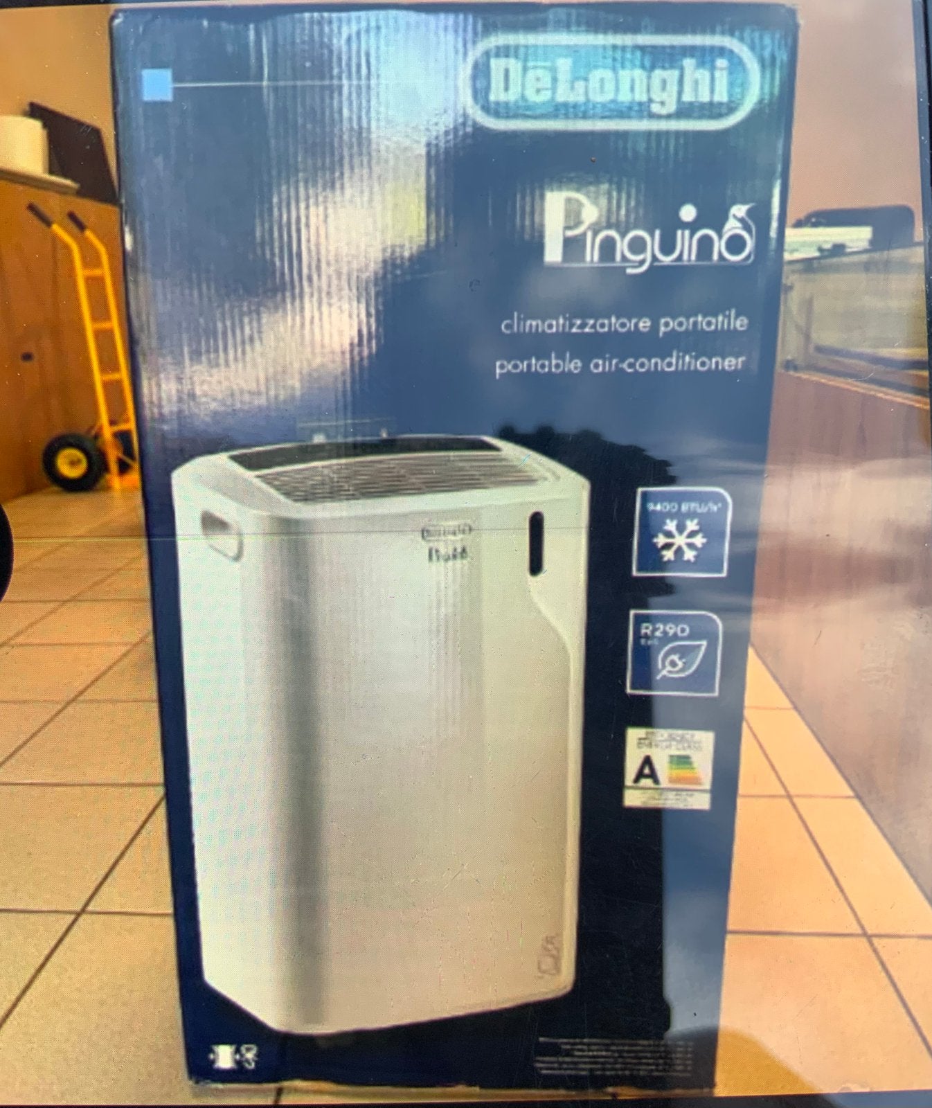 DELONGHI pinguino paceM82, Ophalen, Nieuw, Energieklasse A of zuiniger, Mobiele airco