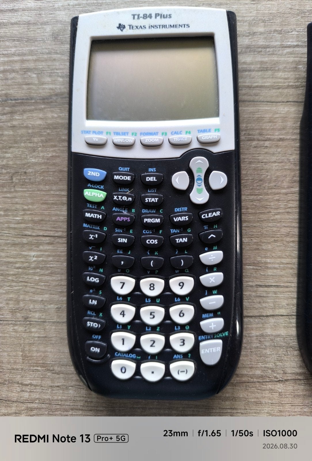 Texas Instruments TI-84 Plus grafische rekenmachine, Divers, Calculatrices, Enlèvement, Calculatrices graphique