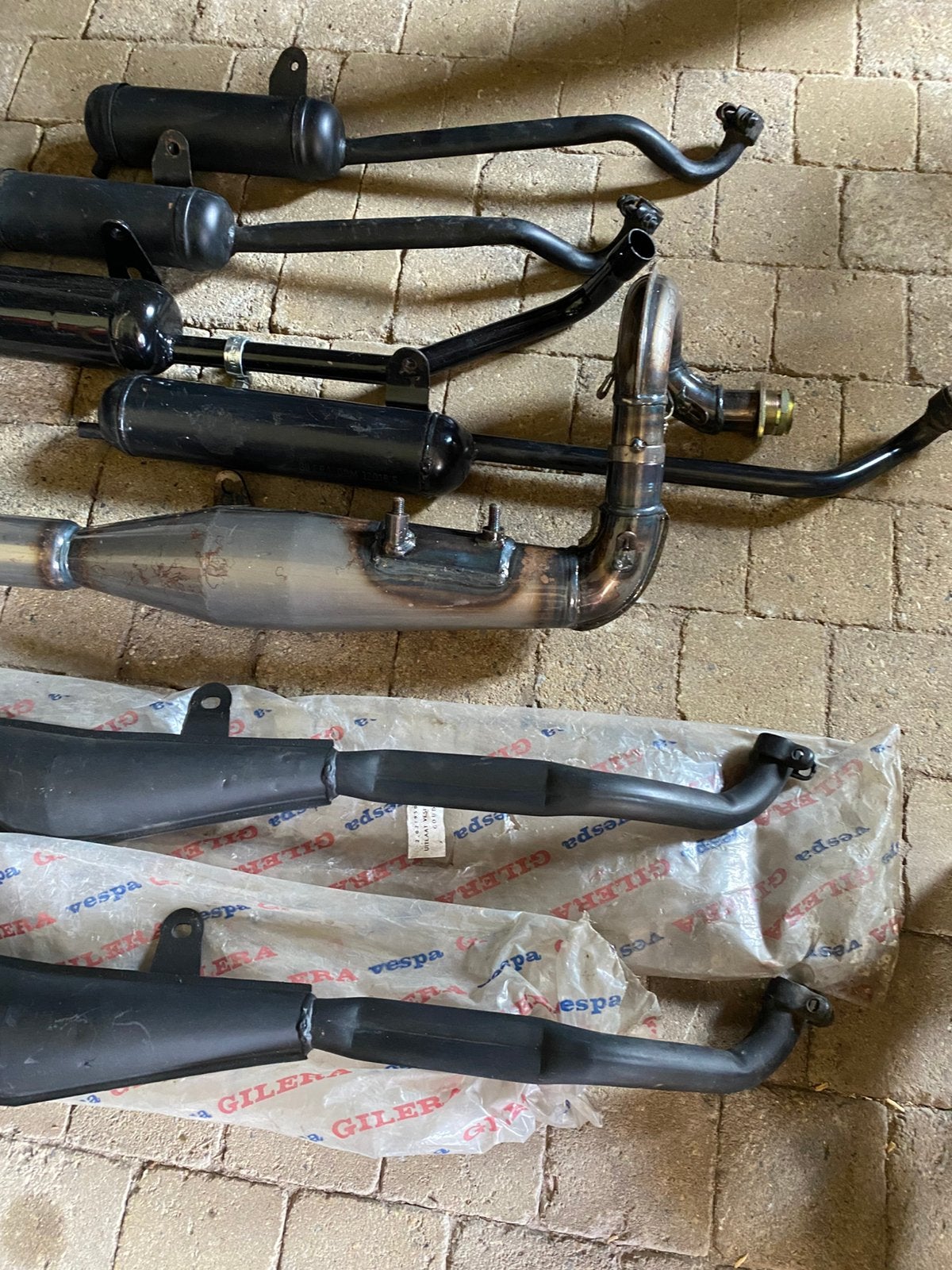 Vespa uitlaat, Fietsen en Brommers, Brommers | Vespa, Ophalen of Verzenden