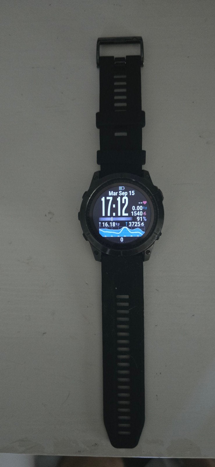 Garmin Fenix 7X Solar, Enlèvement