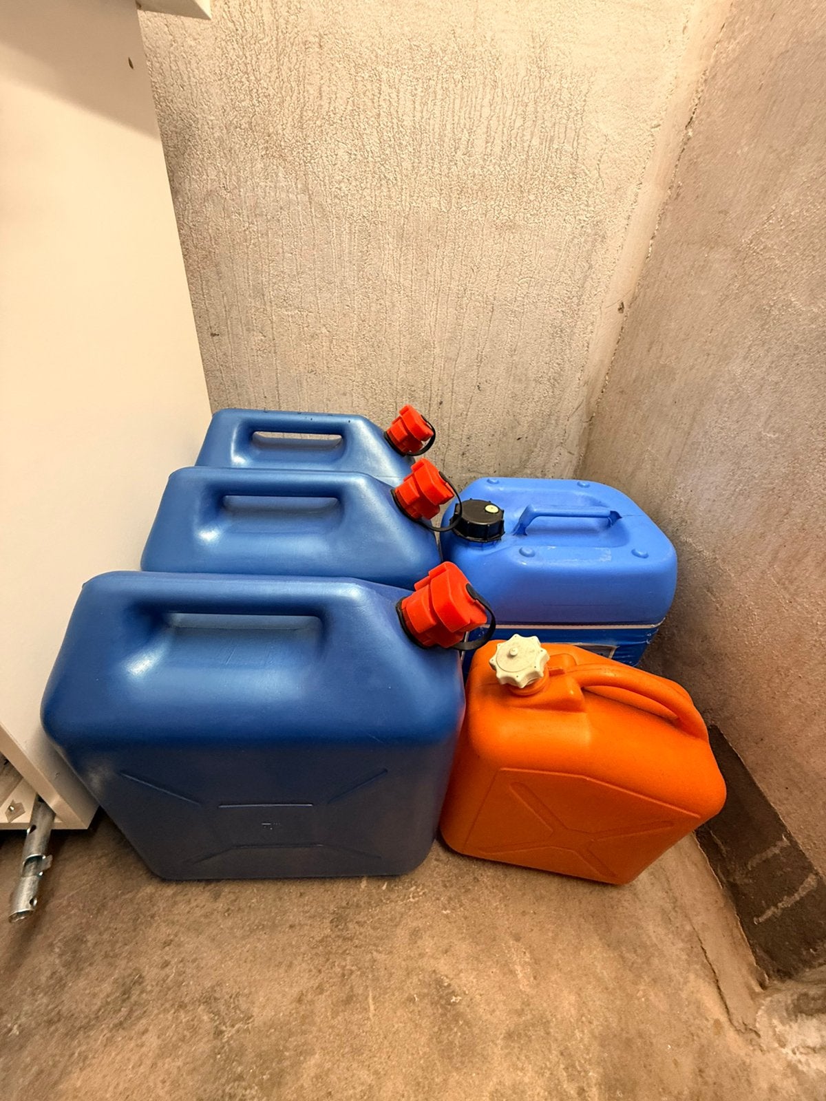 Bidon jerrycan 20 liter 5 stuks, Ophalen