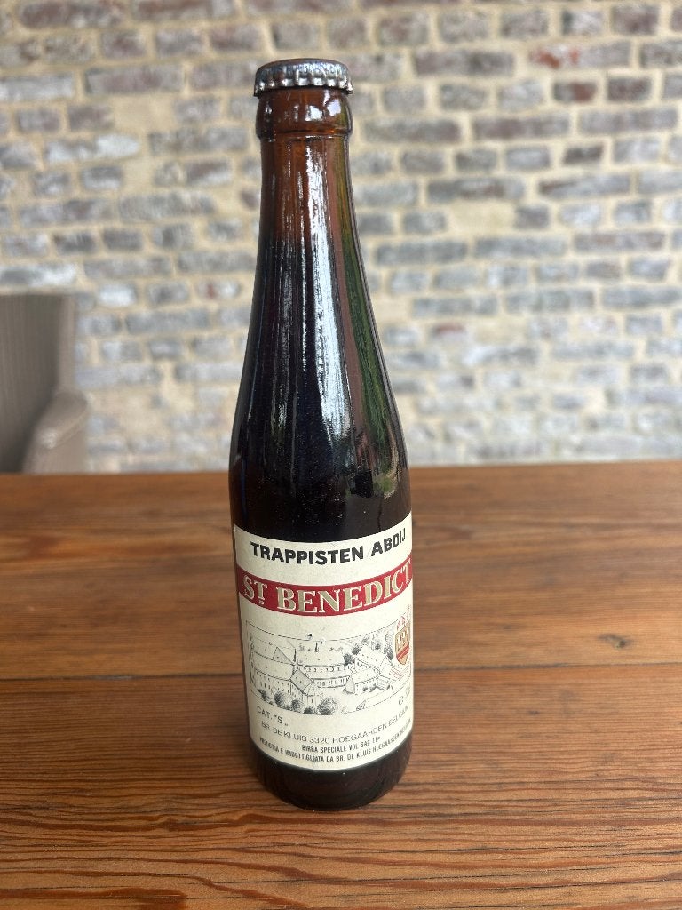 bière Abbaye trappiste Saint-Benoît, Collections, Marques de bière, Enlèvement ou Envoi
