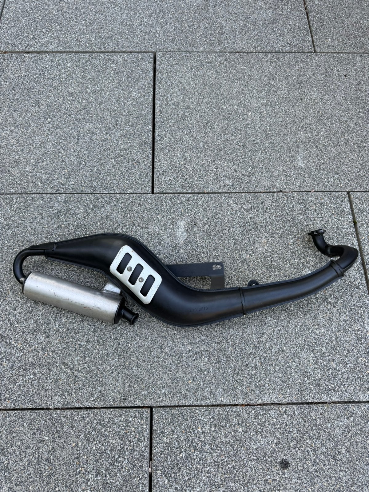 Gianelli pro 5 uitlaat, Fietsen en Brommers, Ophalen, Zo goed als nieuw