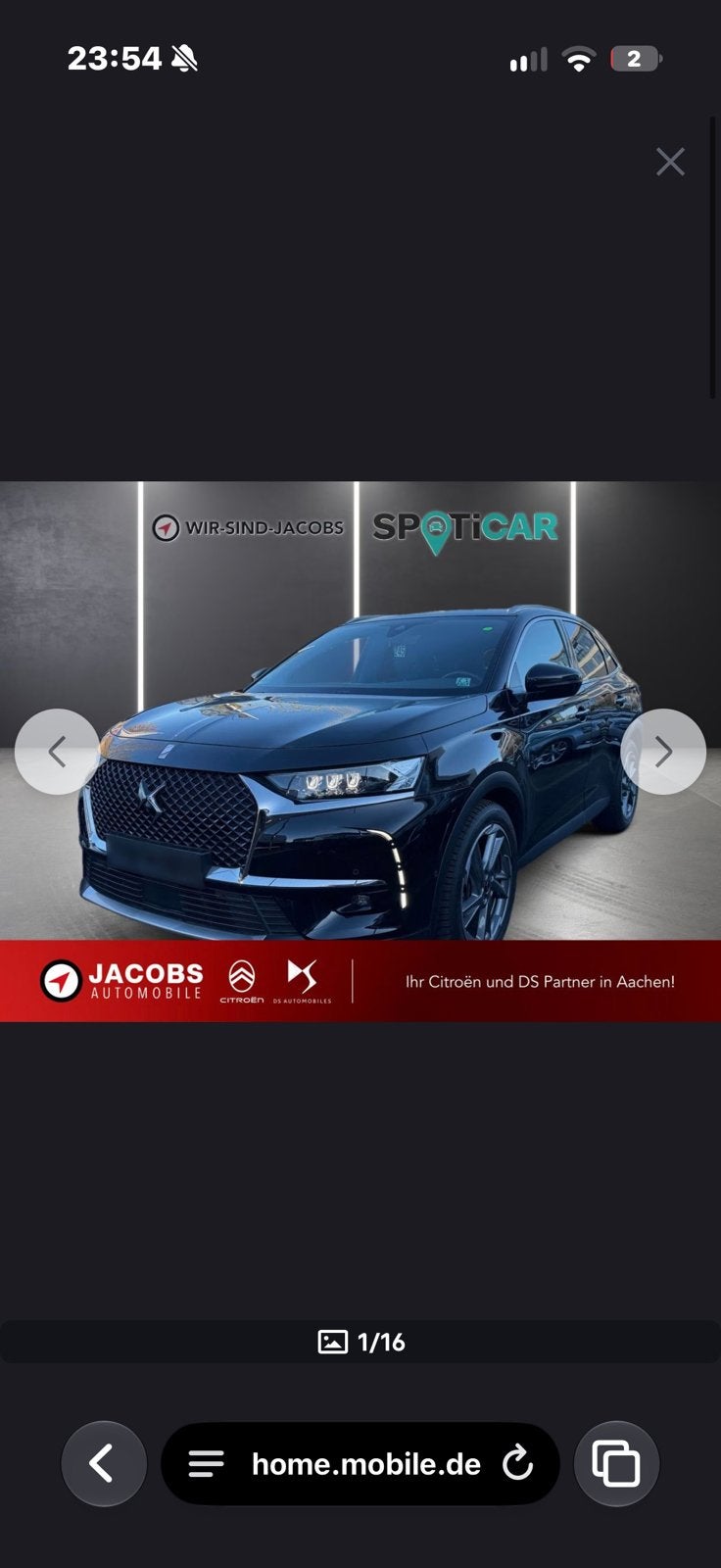 DS7 Crossback Rivoli E-Tense 225, Autos, Cuir, Achat, 6 portes, Euro 6
