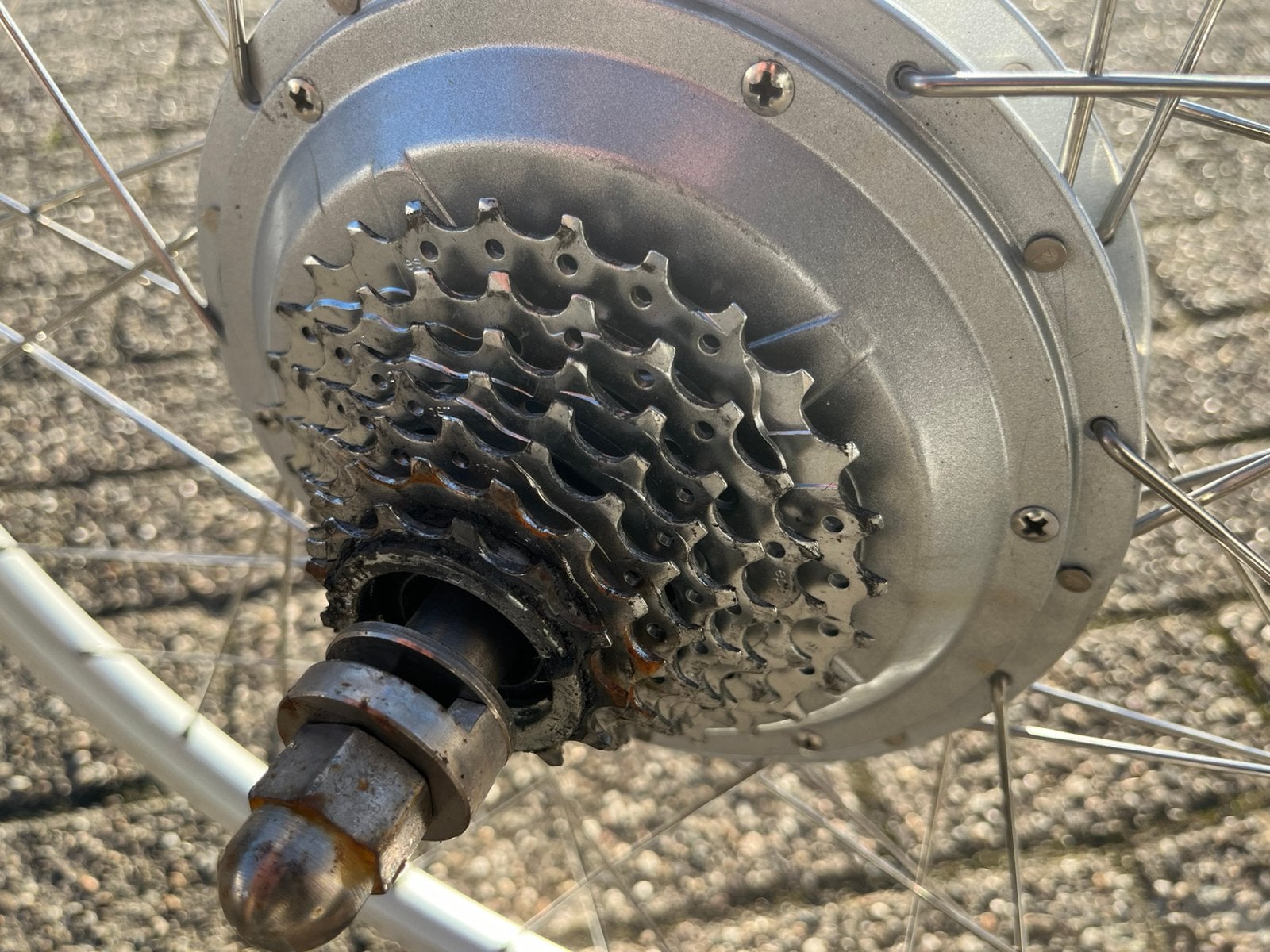 Elektrische motor fiets zo goed als nieuw, Ophalen of Verzenden