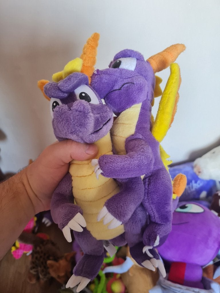 Enorme lot peluche de Spyro a acheter, Enlèvement ou Envoi, Utilisé