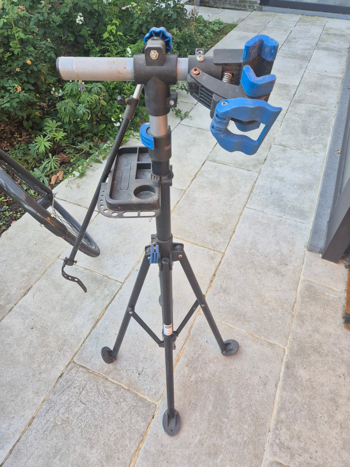 fiets onderhouds steun, Ophalen