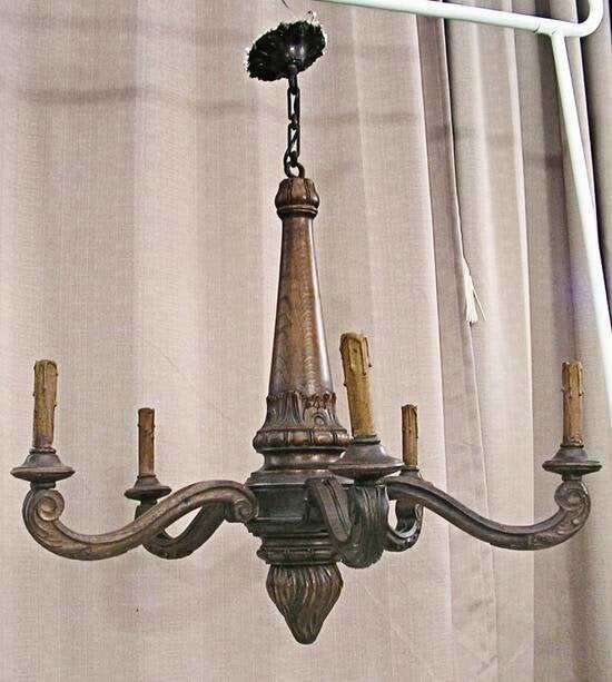 lustre, Vintage, Comme neuf, Enlèvement, E27 (grand)
