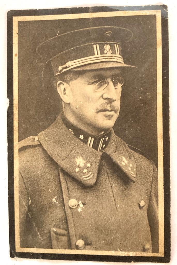 Bidprentje van Zijne Majesteit ALBERT I, Ophalen of Verzenden, Bidprentje