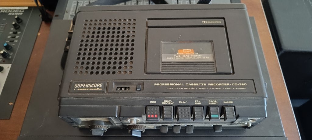 Marantz Superscope CD330 Tape Cassette Recorder Vintage HiFI, Ophalen, Gebruikt, Stereo, Marantz