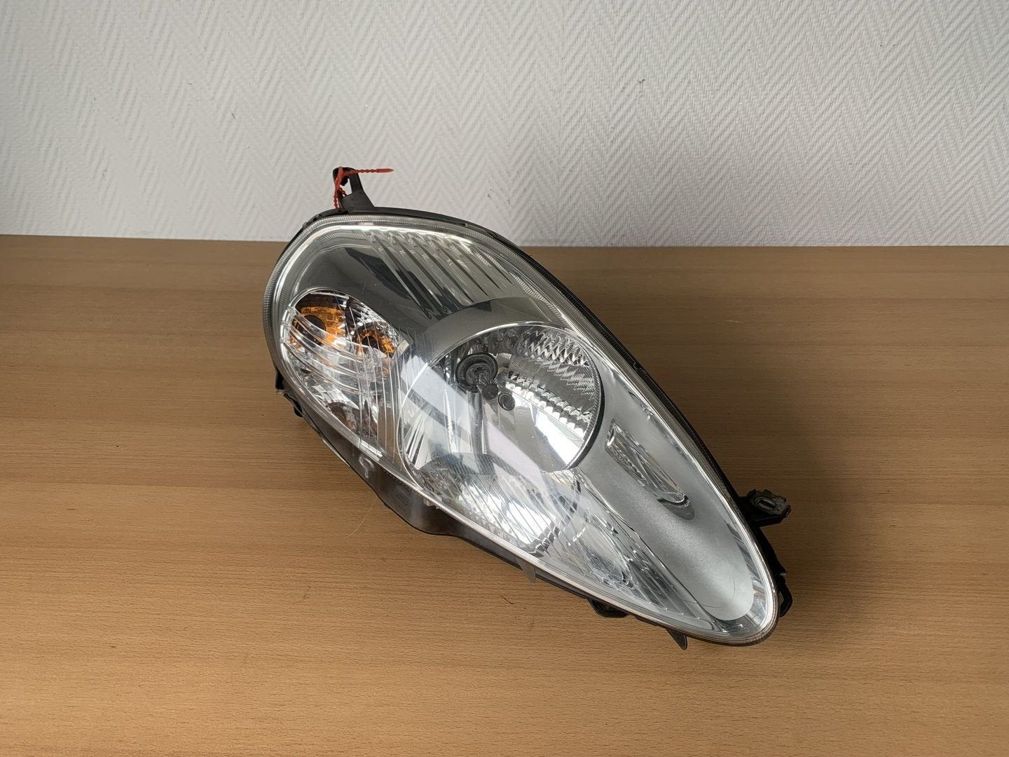Koplamp Rechts fiat grande Punto 2005 - 2010 paarse stekker, Gebruikt, -, -, Ophalen of Verzenden