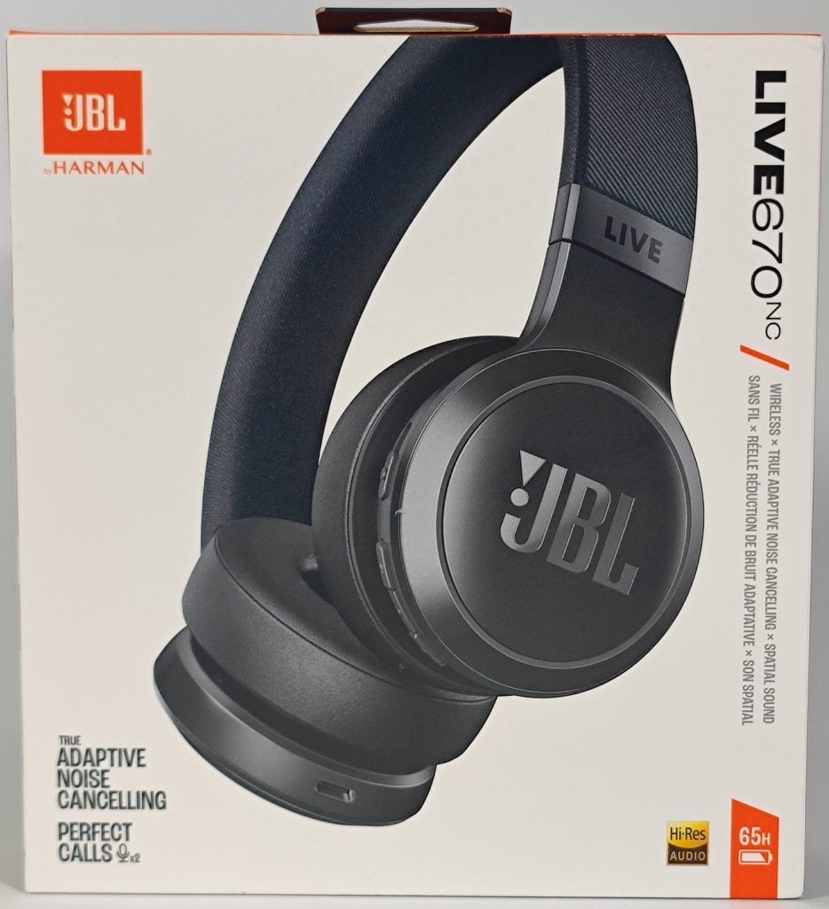 JBL Live 670NC Draadloze on-ear koptelefoon - Zwart | Nieuw, Audio, Tv en Foto, Hoofdtelefoons, Niet ingevuld, Niet ingevuld, Niet ingevuld
