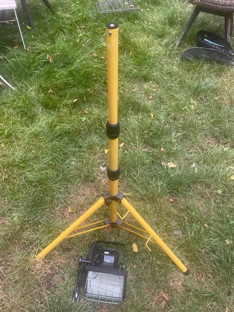 Werklamp, Ophalen, Lamp met armatuur, 200 tot 500 watt, Nieuw