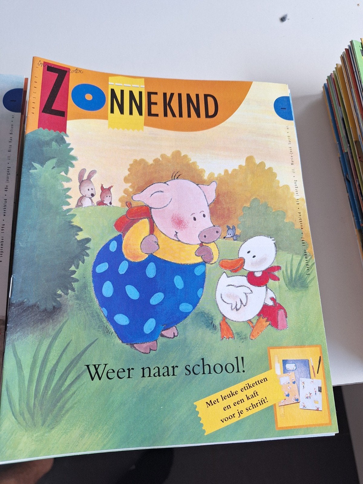 zonnekind en/of zonnestraal, Boeken, Auto's | Folders en Tijdschriften, Ophalen, Gelezen, Averbode