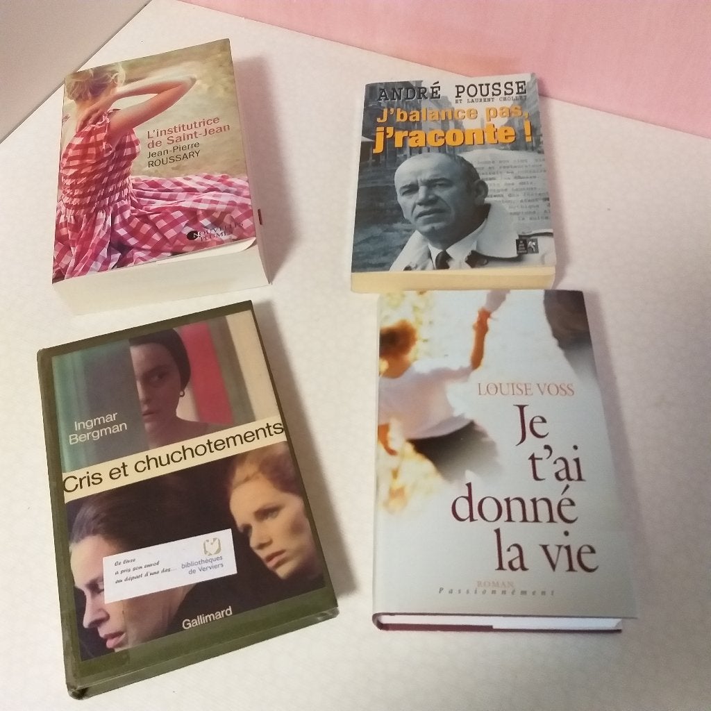 Romans (4 pour 5 euros), Ophalen of Verzenden, Zo goed als nieuw