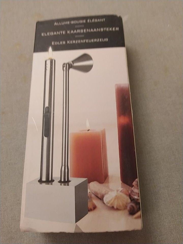 Elegante kaarsenaansteker, Overige materialen, Schaal, Nieuw, Ophalen of Verzenden