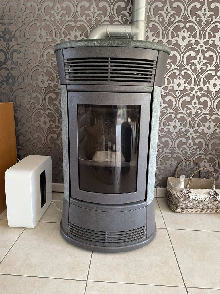 Pelletkachel edilkamin 11 kw, Ophalen, Gebruikt, Overige brandstoffen, Pelletkachel