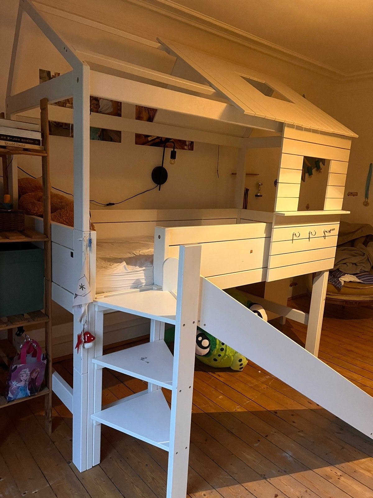 Kinderbed Hoogslaper, Ophalen, Zo goed als nieuw, Hoogslaper