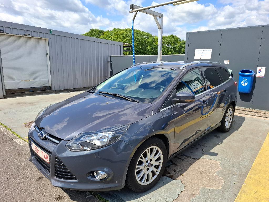 Mooie FORD Focus 1.6 TDCI 2013 - break - eerste eigenaar, Autos, Ford, Focus, Euro 5, Noir, 5 portes