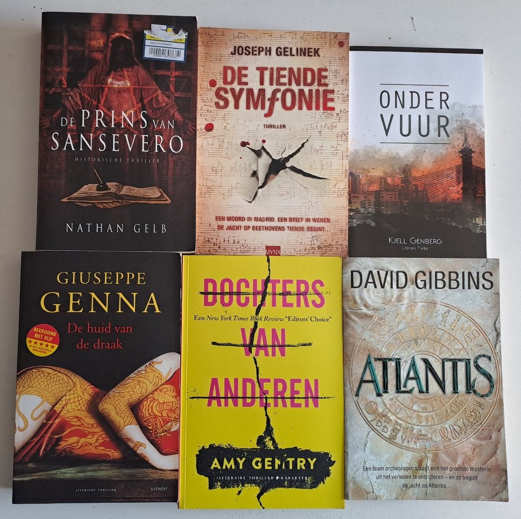 Thrillers & Detective & Oorlog (7), Enlèvement ou Envoi, Utilisé