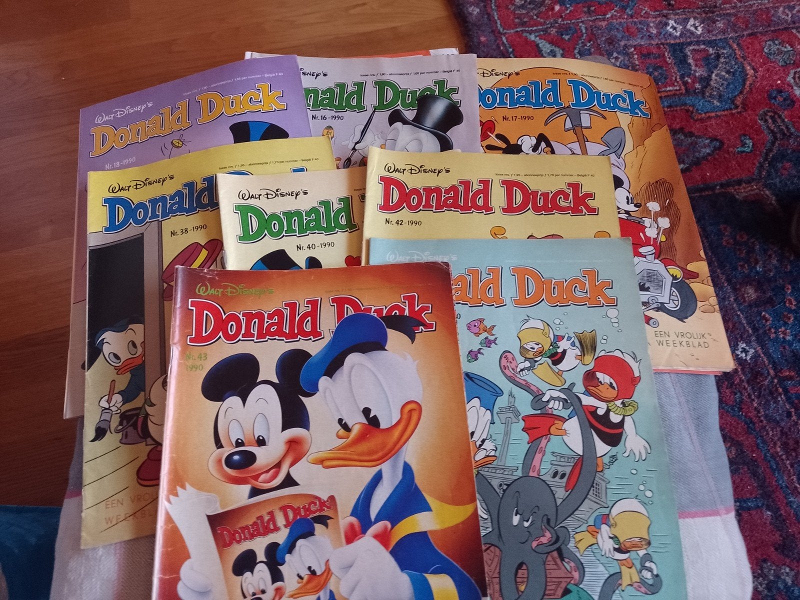 Weekblad Donald duck 1990, Enlèvement ou Envoi