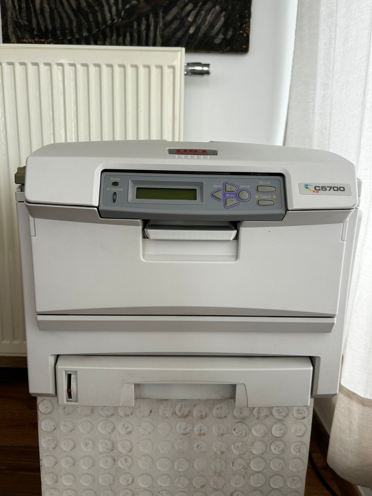 Imprimante laser couleur OKI C5700 – Fonctionnelle, Informatique & Logiciels, Enlèvement