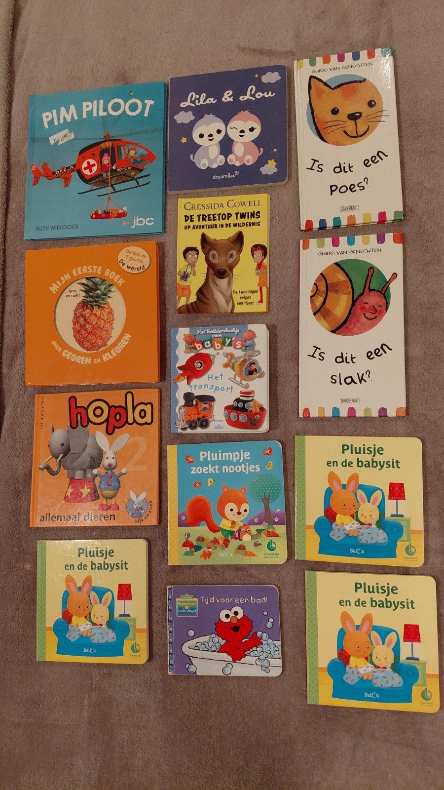 13 kindeboekjes voor 5€, Ophalen