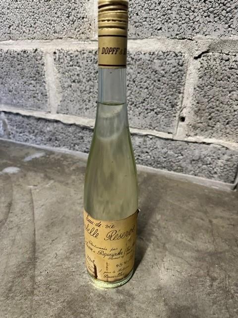 Bouteille eau de vie VINTAGE Mirabelle d'Alsace, Enlèvement ou Envoi, Neuf, Pleine