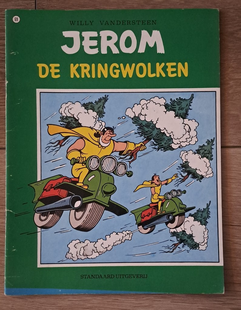 69 - Jerom - De Kringwolken, Boeken, Gelezen, Willy Vandersteen, Eén stripboek, Ophalen of Verzenden