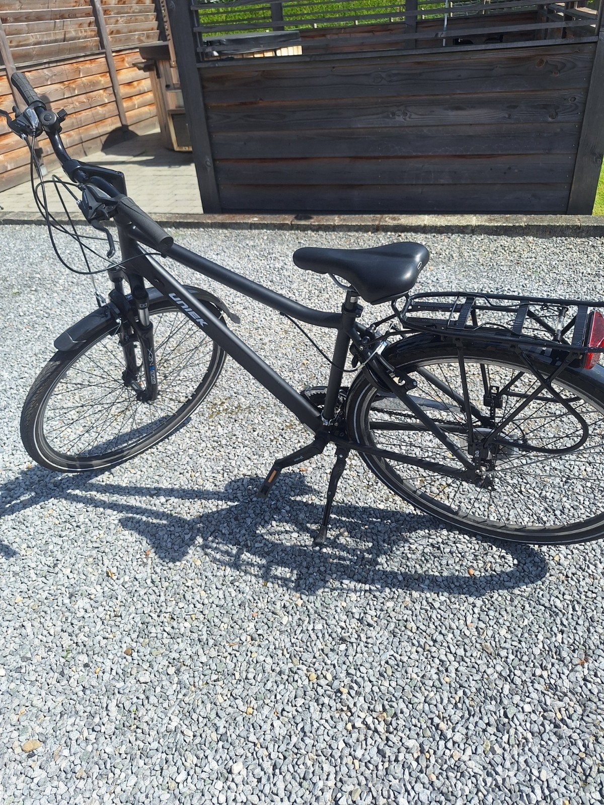 Uniek herenfiets 48cm, Fietsen en Brommers, Fietsen | Heren | Herenfietsen, Gebruikt, Velgrem, Versnellingen, Minder dan 49 cm