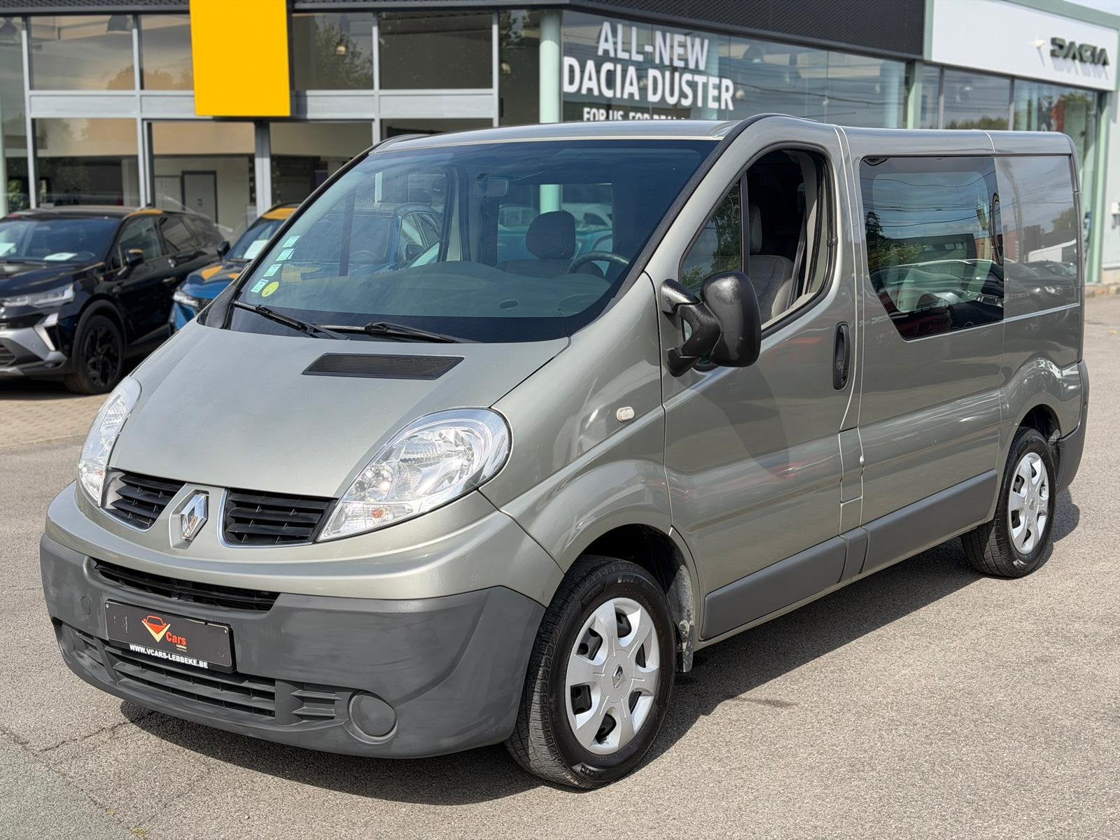 Renault trafic dubbele cabine navi airco PERF STAAT+ keuring, Auto's, Bluetooth, Bedrijf, Diesel, Euro 4