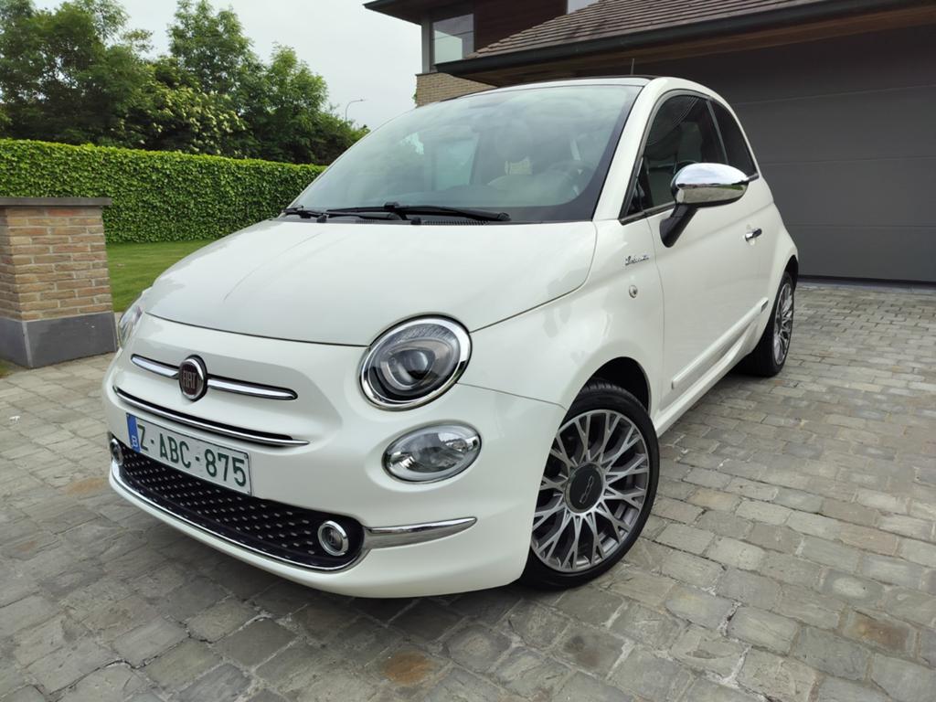 FIAT 500 PARELMOER • 66313KM • APPLE CARPLAY • 1J GARANTIE, Autos, Achat, Euro 6, Boîte manuelle, Particulier