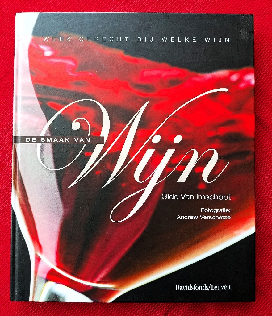 Boek “ De smaak van wijn “ (BD55), Enlèvement ou Envoi, Comme neuf