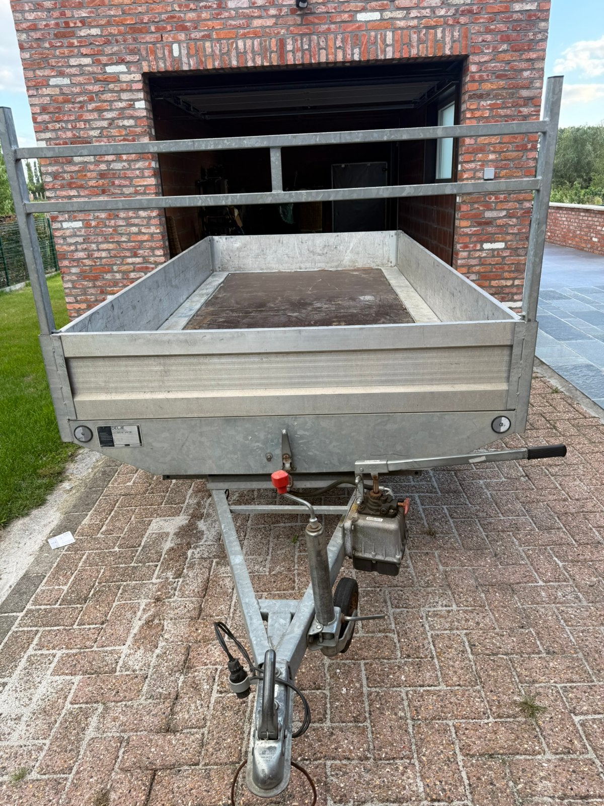 Handmatige kipper 750kg, Ophalen, Zo goed als nieuw
