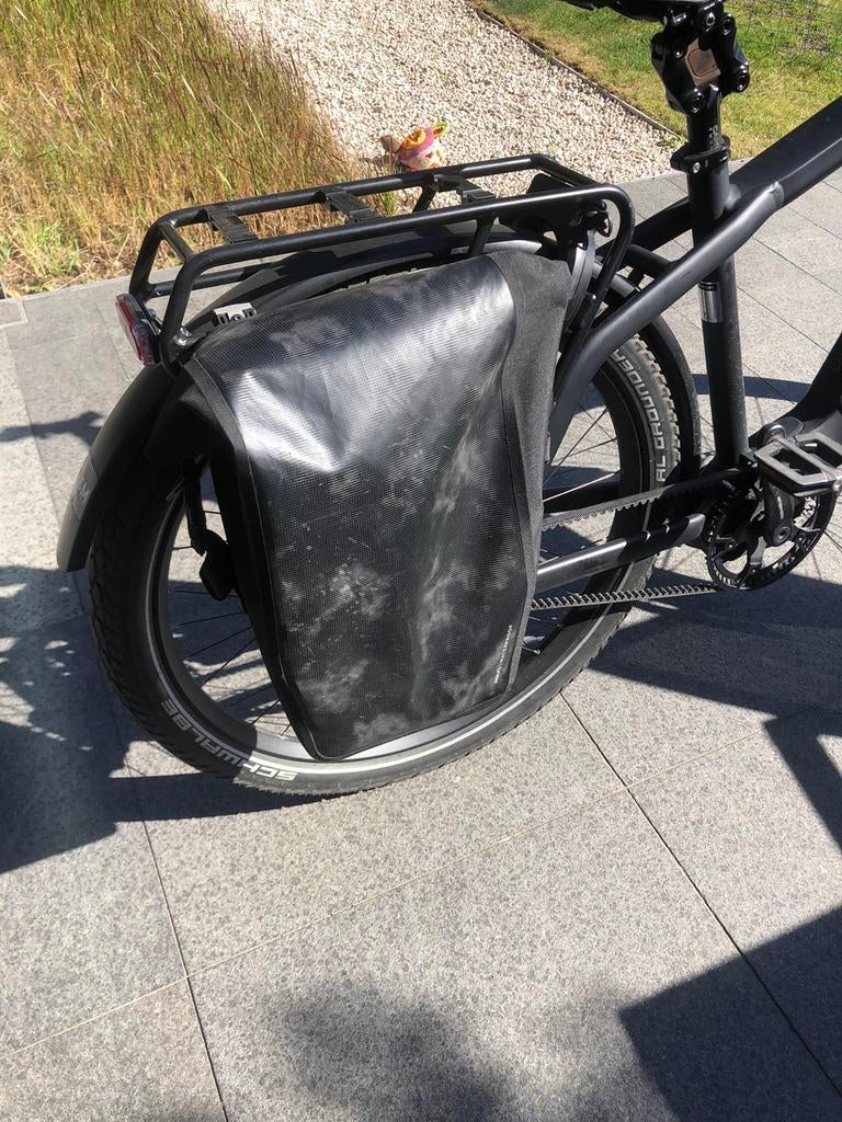 Agu fietstas op bagagedrager, Fietsen en Brommers, Ophalen, Zo goed als nieuw