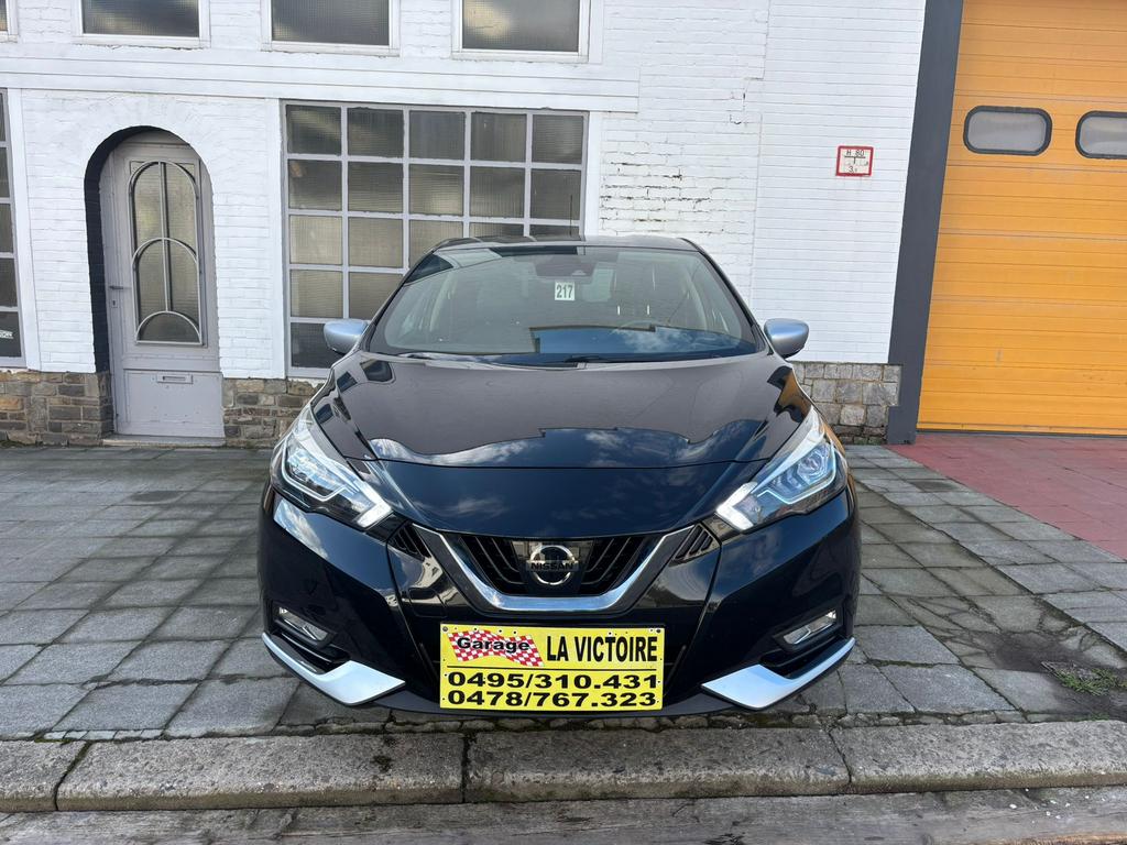 Nissan Micra 2017 année 0.9 essence 176000km 0032478767323, Auto's, Voorwielaandrijving, 898 cc, Euro 6, Zwart