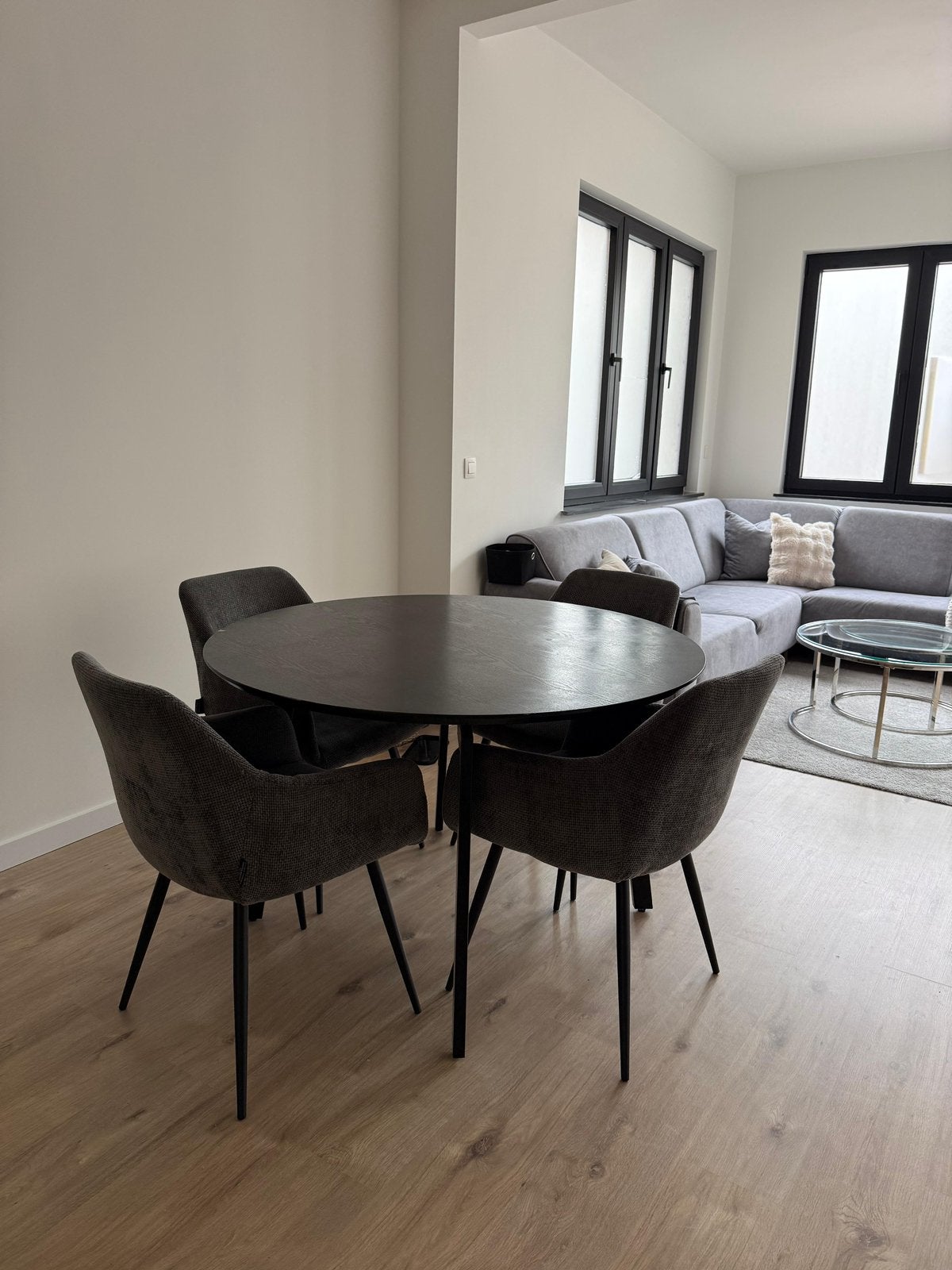 Eettafel met 4 stoelen, Huis en Inrichting, Ophalen, Gebruikt