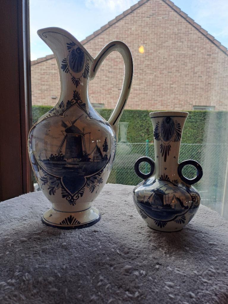 Delfts blauw 2 vazen, Ophalen