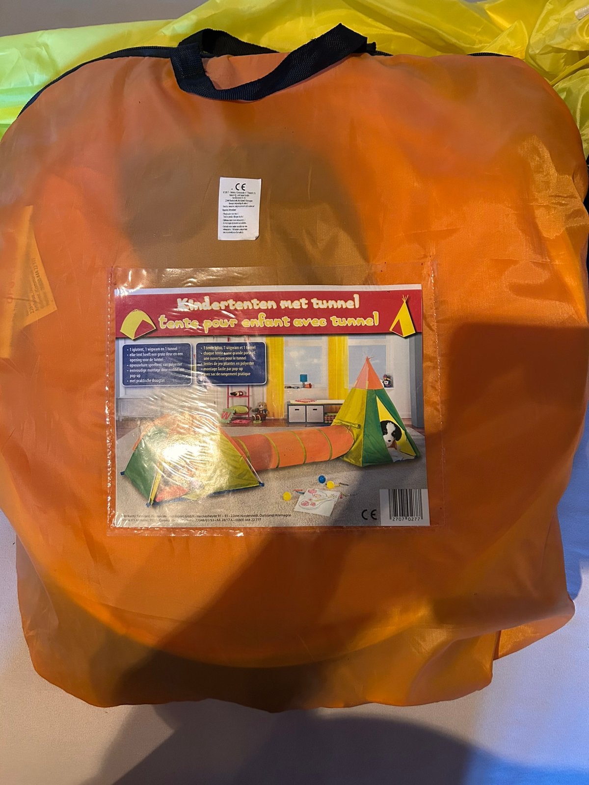 2 speeltentjes met doorkruiptunnel, Kinderen en Baby's, Ophalen of Verzenden, Zo goed als nieuw