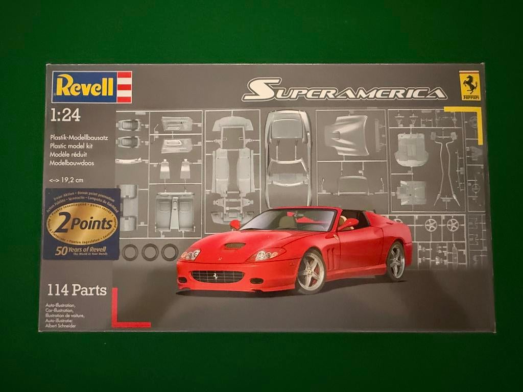 Ferrari Superamerica Revell 1/24, Enlèvement, Comme neuf, Voiture, Revell